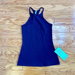 BNWT Lululemon Like Nothing Tank Size 4 Dark Blue